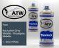 Preview: Ford, Nantucket Grey Metallic / Royalgrau Metallic, 1 / XSC2755C: 400ml Sprühdose + 400ml Klarlack - Set, von ATW Autoteile West.